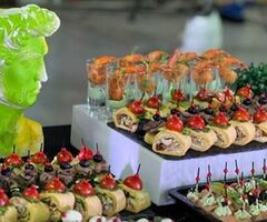 Фуршет в Москве, организация и проведение фуршетов по Московской области