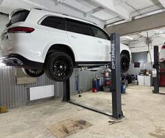 SF-OPT-4T/380 Подъемник двухстоечный с нижней синхронизацией 4 тонны, двухст. разбл., 380В